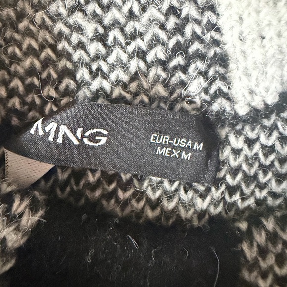 Mango monochrome knit sweater size M - Picture 7 of 8